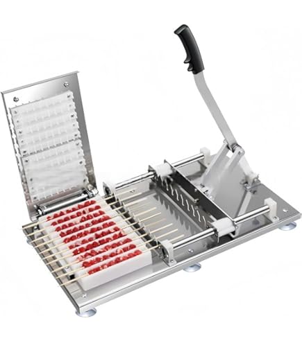 Amazon.co.jp: バーベキュー 串さし器 肉の串刺し機 串刺し上手