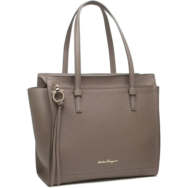 Amazon | [フェラガモ]バッグ ハンドバッグ ブラック レディース