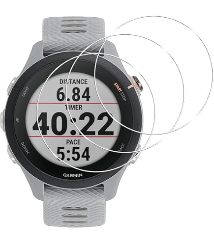 Amazon | Garmin Forerunner 255 ガラスフイルム【3枚セッ-高 品質