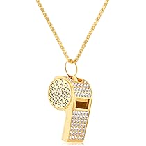 24KGP ダガーホイッスルペンダント ゴールドチェーンネックレス 24KGP ダガーホイッスルペンダント ゴールドチェーンネックレス