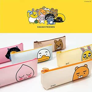 Amazon カカオフレンズ ミニ 三角 ペンケース 6種 Kakao Ryan Apeach Muzi Tube Frodo ベーシック ペンシルポーチ Pencase シンプル ペンケース 化粧ポーチ かわいい 高校生 レディース 筆箱 ペンシルケース 女の子 男 小物入れ 誕生日 プレゼント オフィス用品 デスク
