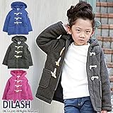 (ディラッシュ) DILASH 秋'15 厚手フリースダッフルコート 80 チャコール