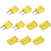 uxcell Kタイプ熱電対ワイヤーコネクター メスプラグアダプター Amazon | uxcell Kタイプ熱電対ワイヤーコネクター メスプラグ