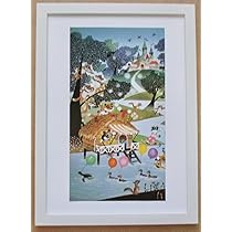 藤城清治さんのケロヨンの版画です^_^ 藤城清治さんのケロヨンの版画です^_^ - メルカリ