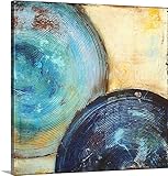 Erin Ashleyプレミアムシックラップキャンバス壁アート印刷題名Half Moon Bay 16" x 16" 2252905_24_16x16_none