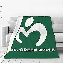 Amazon｜ミセス・グリーン・アップル ブランケット フランネル柔らかい