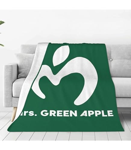 Amazon｜ミセス・グリーン・アップル ブランケット フランネル柔らかい