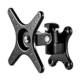 モニター テレビ壁掛け金具 モニターアーム 壁掛け 14-27インチ LCDLED液晶テレビ対応 アーム式 回転式 左右移動式 角度調節 (一関節)
