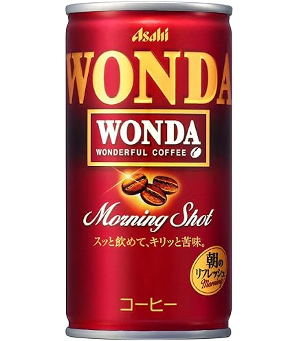 Amazon.co.jp: Asahi Beverage Wonda Morning Shot Cans 6.5 oz (185 g