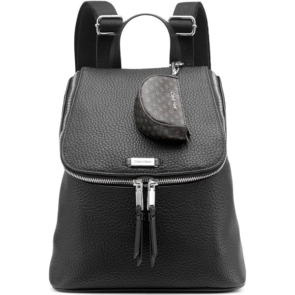 Calvin Klein Rowan Backpack, Black, One Size, Rowan Backpack  display picture 2