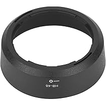Amazon | レンズフード、リバーシブルデザインブラックHB-46 BS