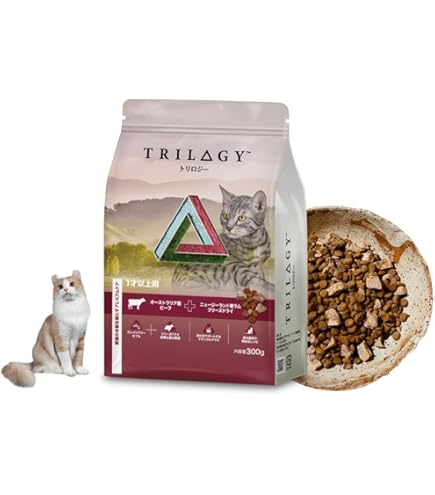 Amazon | Trilogy トリロジー キャットフード 300g ドライ 成猫用