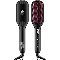 Amazon | MiroPure ストレートブラシ ヘアアイロン ヒートブラシ