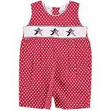 CarriageブティックMake USA Great Shortall カラー: レッド