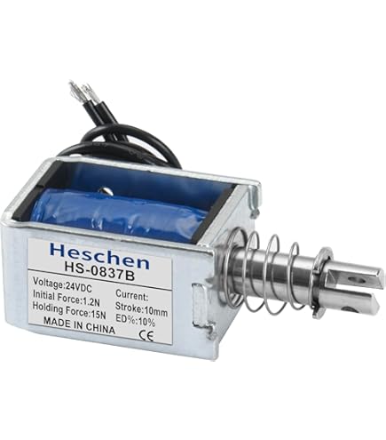 Amazon.co.jp: uxcell DCソレノイド電磁石 DC 6V 2A 20N 10mm