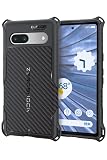 エレコム Google Pixel 7a ケース 耐衝撃 ZEROSHOCK 四つ角エアークッション ハニカム構造 ストラップホール付き [握りやすいグリップテクスチャー] ブラック PMWP231ZEROGBK