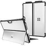 Fintie for Microsoft Surface Pro 7 Plus/Pro 7/ Pro 6/ Pro 5/ Pro LTE 12.3インチ ケース タイプカバー ソフトTPU ペンホルダー付き 全面保護型 スタンド保護機能付き キックス