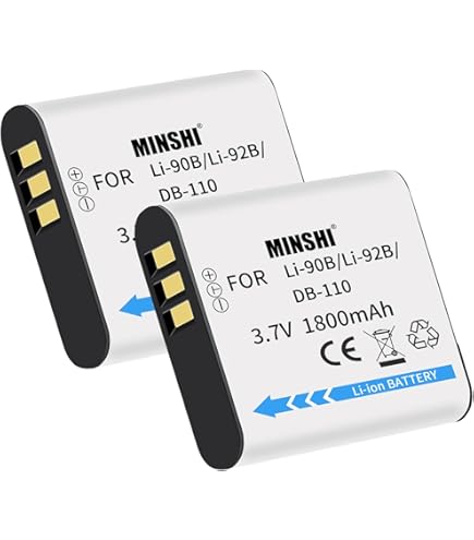 LI-10B LI-12B Batterie pour OLYMPUS DSC-AZ3,J1,J2,MZ,MZ3 LI-10B LI-12B Batterie pour OLYMPUS DSC-AZ3,J1,J2,MZ,MZ3