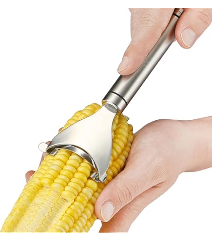 Amazon｜電動トウモロコシ脱穀機、調整可能な脱穀歯付きコーン