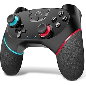 MAXKU Switch コントローラー 【2021最新型】 スイッチ コントローラー HD振動 6軸ジャイロセンサー…