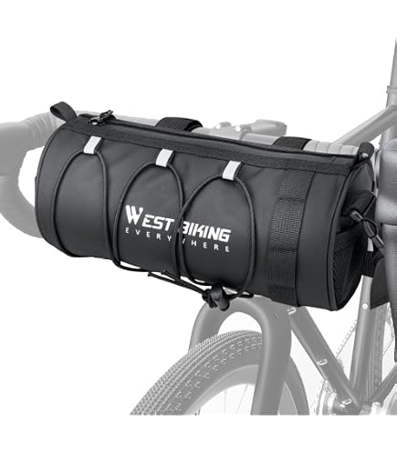 Amazon | TISHITA 自転車ハンドルバーバッグ 防水フロントバッグ