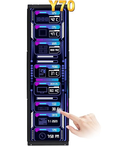 Amazon.co.jp: Hyte Y70 Touch Infinite Display アップグレード