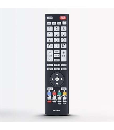 Amazon.co.jp: デジタルハイビジョン液晶テレビ対応リモコン NF037JD