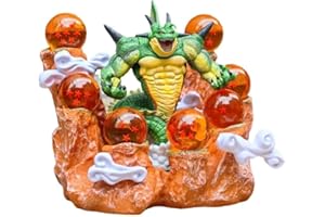 神龍樹脂アニメキャラクターモデルセット3.5-4.3 cmクリスタル七星ドラゴンボール立ち像コレクションモデル