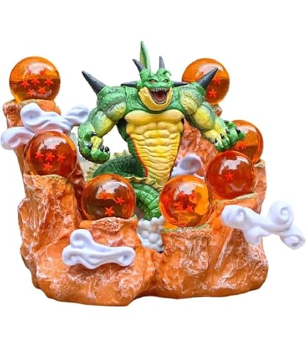 ドラゴンボール 7つの玉とフィギュアセット Amazon.co.jp: 神龍樹脂アニメフィギュアセット3.5-4.3 センチ