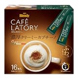 AGF ブレンディ カフェラトリー スティック 濃厚クリーミーカプチーノ 16本 【 スティックコーヒー 】