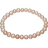 TreasureBay Stunning Freshwater Pearl Bracelet For Women Girls - Presented in a Beautiful Jewellery Gift Box