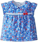 JoJo Maman Bebeベビー女の子Elephant Print Top カラー: ブルー