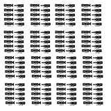 ソーラーパネル 接続用 MC4コネクター 国際規格TUV認定品 ブラック 高耐候 耐熱 防水 防塵 (200個セット)