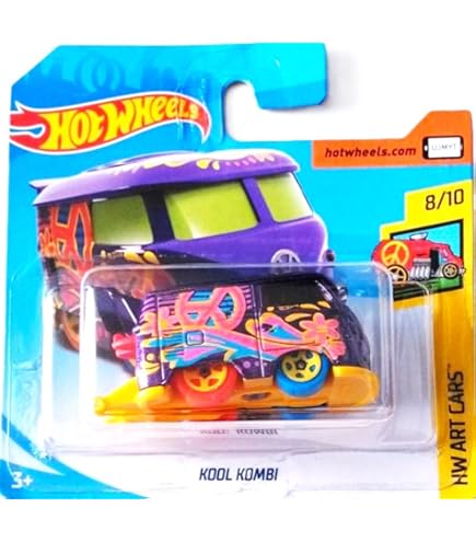 Amazon | Hot Wheels Volkswagen Kool Kombi 302/365, Black