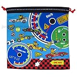 ラブアダブダブボーイズ(rub a dub dub boys)撥水プール巾着：ブルー