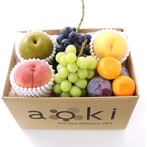 Amazon.co.jp: フルーツ詰め合わせ 3種 葡萄 桃 梨 : 食品