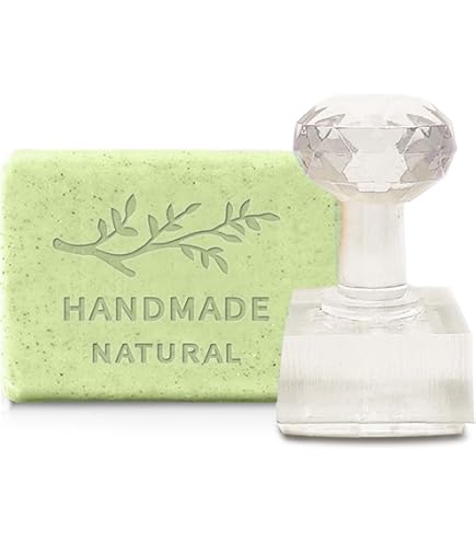 PH PandaHall Acrylic Tree Of Life Embossing Stamp With Handle For Handmade Soap...
