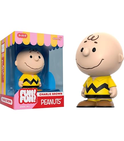 Amazon.co.jp: Super7 ピーナッツ チャーリーブラウン - 3.75インチ