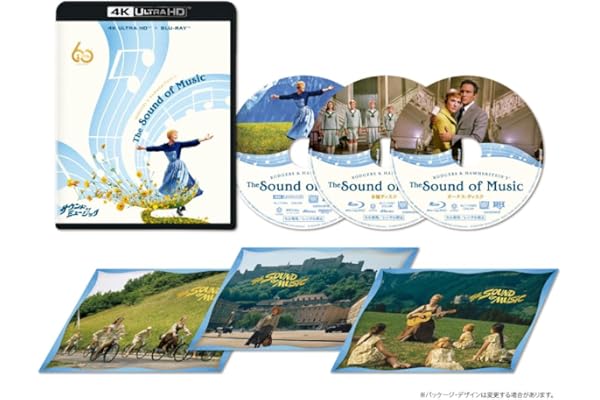 サウンド・オブ・ミュージック 製作60周年記念版　４Ｋ ＵＨＤ ＋ ブルーレイ セット [DVD] [Blu-ray]