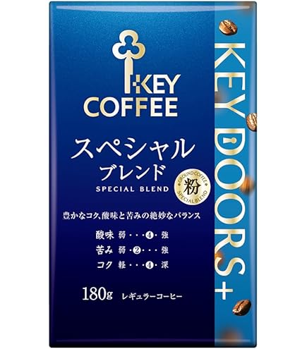 Amazon | キーコーヒー VP(真空パック) KEY DOORS+ モカブレンド(粉