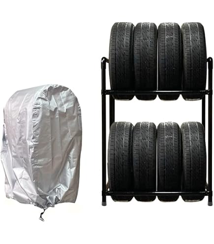 Amazon | NTY タイヤラック ワイドタイプ 普通車用 8本 サイズ1250