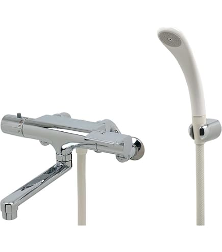 KAKUDAI 173-051 サーモスタット シャワー混合栓 シャワー水栓 Amazon | カクダイ サーモスタットシャワー混合栓 173-051 | 浴室水栓
