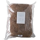 Amazon Co Jp マルチング 鉢土隠し 材ココファイバー ナチュラル 約100g 天然のココヤシ繊維 ココヤシファイバー ホーム キッチン