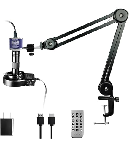 Amazon | HAYEAR 41MP 4K 1080P HDMI USB 産業ビデオ顕微鏡