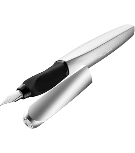 Pelikan 万年筆 Amazon | Pelikan 947366 万年筆 ツイスト 右利きと左利き用 羽 M