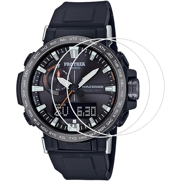 Casio Men's PRO Trek Stainless Steel Quartz Watch with Resin Strap