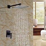 8 " Ultra Thinオイルはブロンズ正方形降雨シャワーヘッドバスルームスクエアトップSprayer