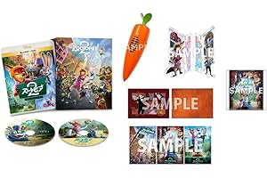 【Amazon.co.jp限定】ズートピア２　ブルーレイ ＋ ＤＶＤ セット コンプリート・ケース付き にんじんペン＆オリジナルニックのもこもこポーチ＆オリジナルアクリルスタンドセット(ジュディ＆ニック)＆オリジナルA4ポスター3枚セット付コレクショ