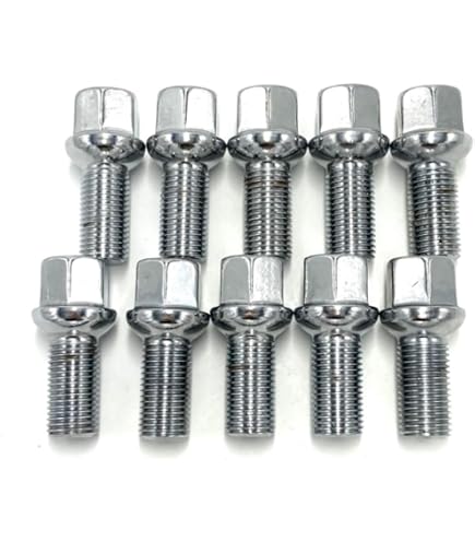 Amazon.co.jp: VW アウディ用 球座面13R ホイールブラックボルト 球面 ブラックボルト１３R１４ｘ１．５ 首下３３ｍｍ２０本