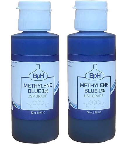 Biopharm社製のメチレンブルー溶液　ベイプ　リキッド？ Biopharm メチレンブルー 1% USPグレード 50 mL